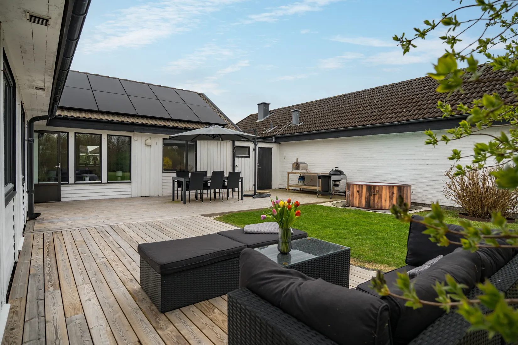 Villa, Radhus, Sandskäddevägen 6, Nyhamnsläge, Höganäs