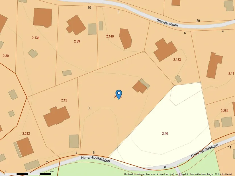 Tomt, Norra Hjuviksvägen 6, Torslanda - Hästevik, Göteborg