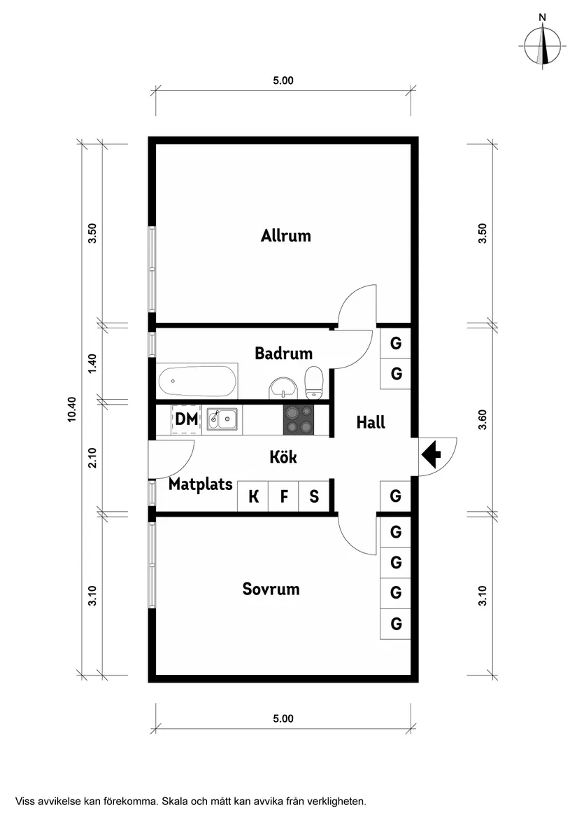Bostadsrätt, Rubingatan 8, Göteborg