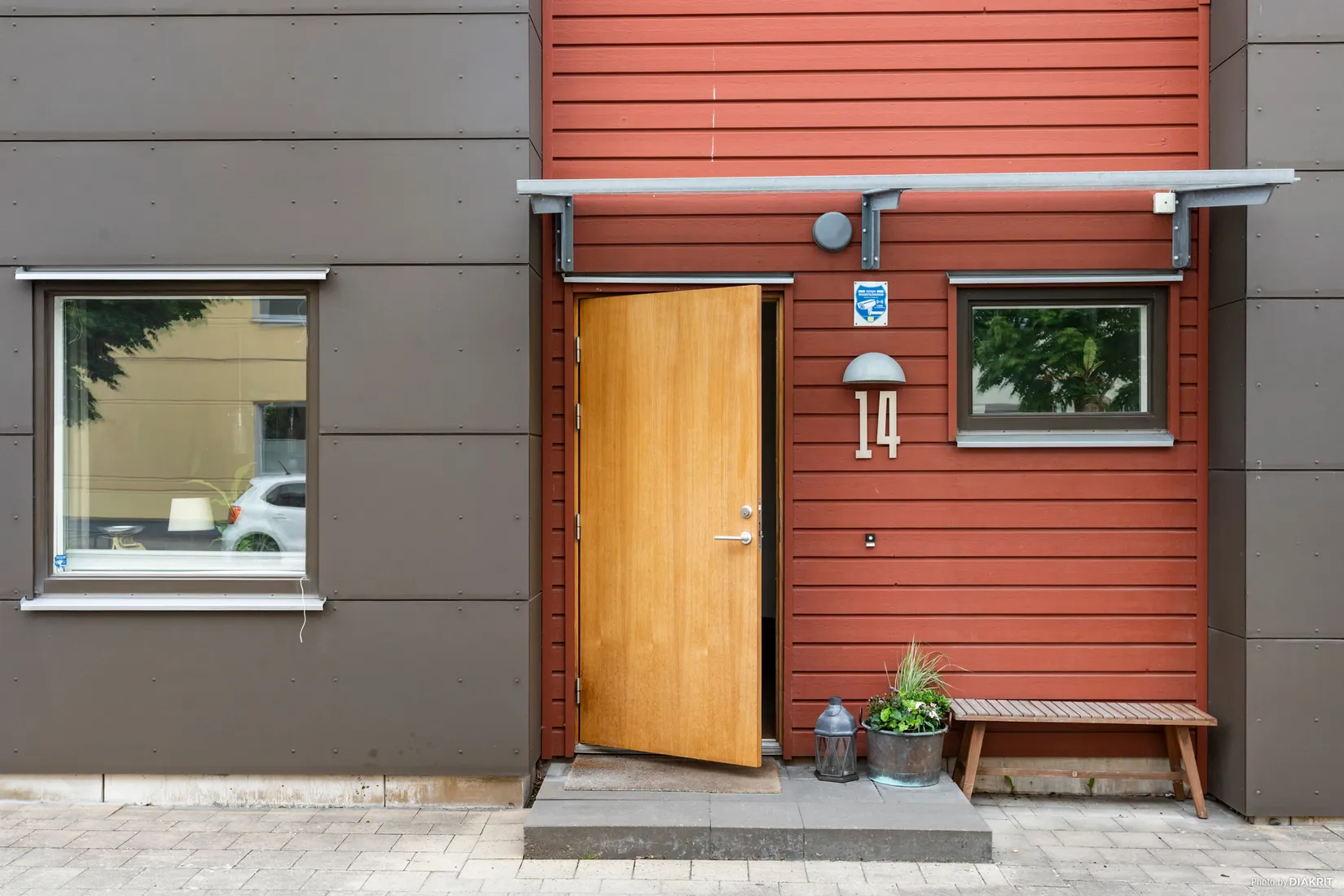 Radhus, Björkrisvägen 14, Björkris, Kungsbacka