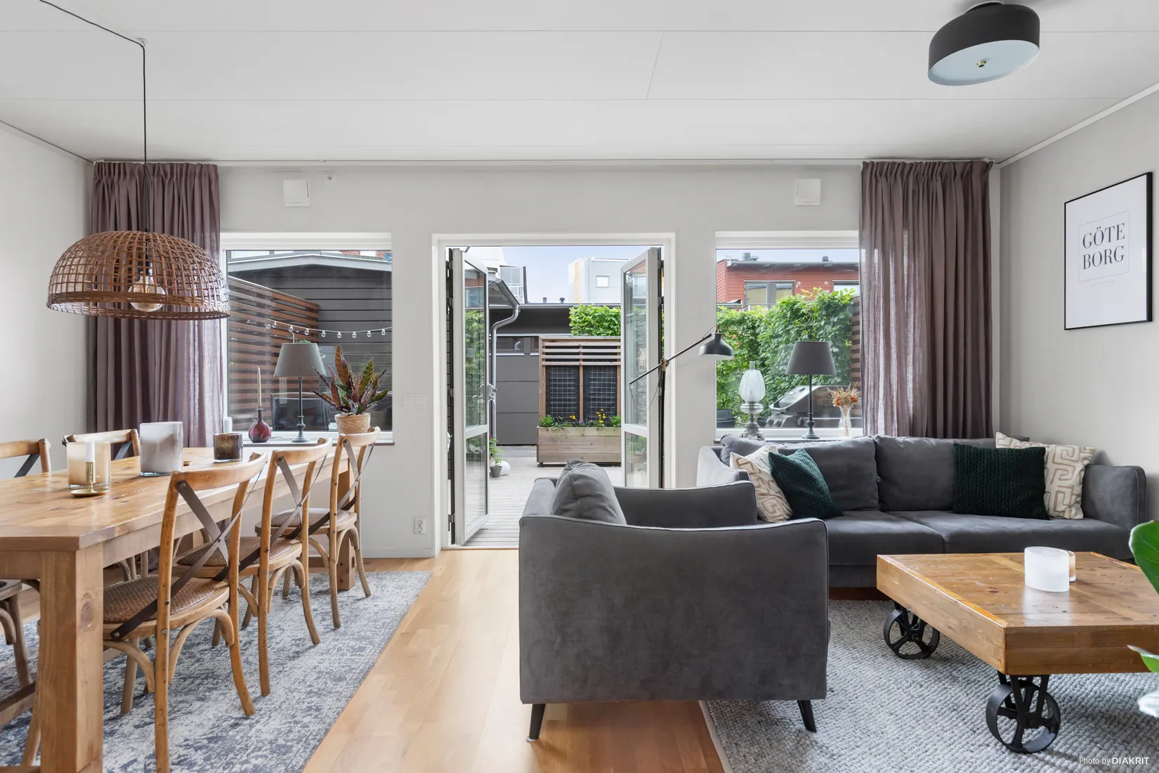 Radhus, Björkrisvägen 14, Björkris, Kungsbacka