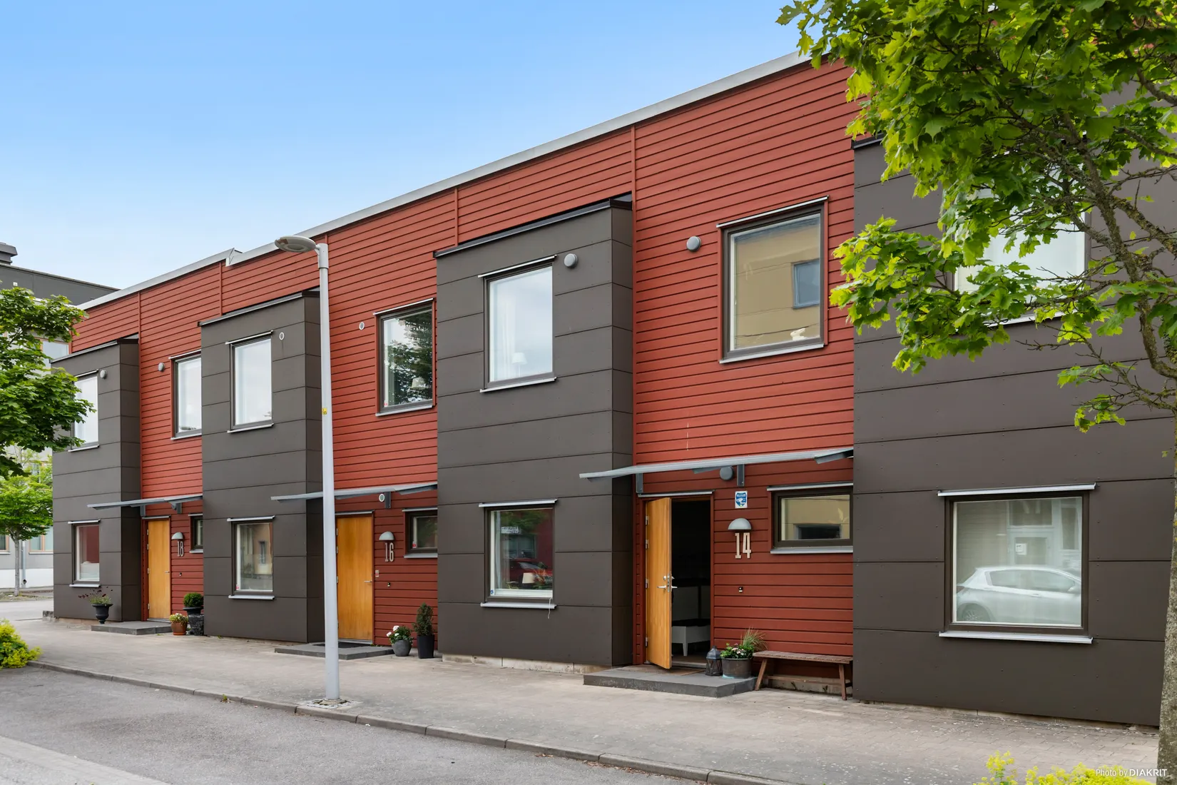 Radhus, Björkrisvägen 14, Björkris, Kungsbacka