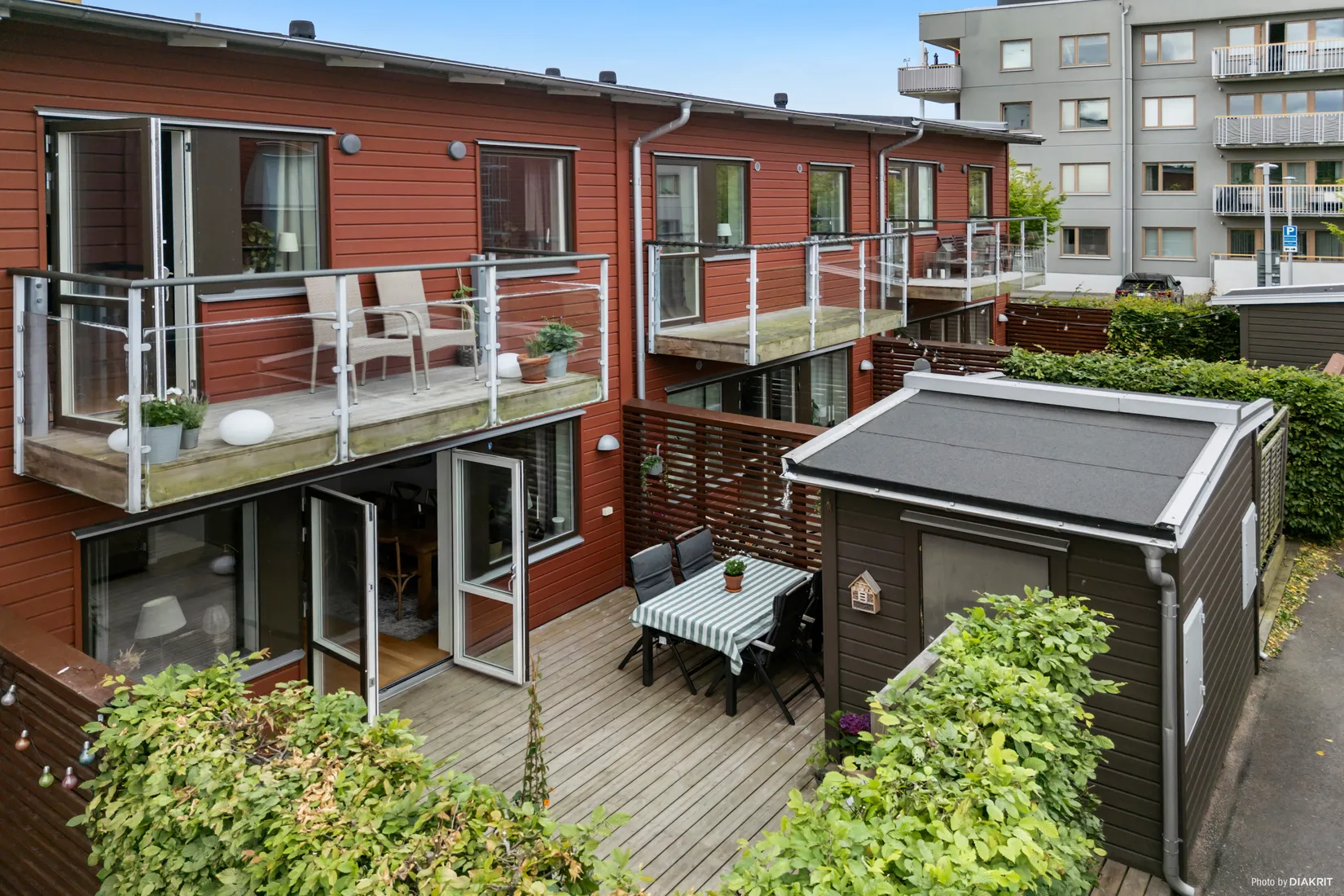 Radhus, Björkrisvägen 14, Björkris, Kungsbacka