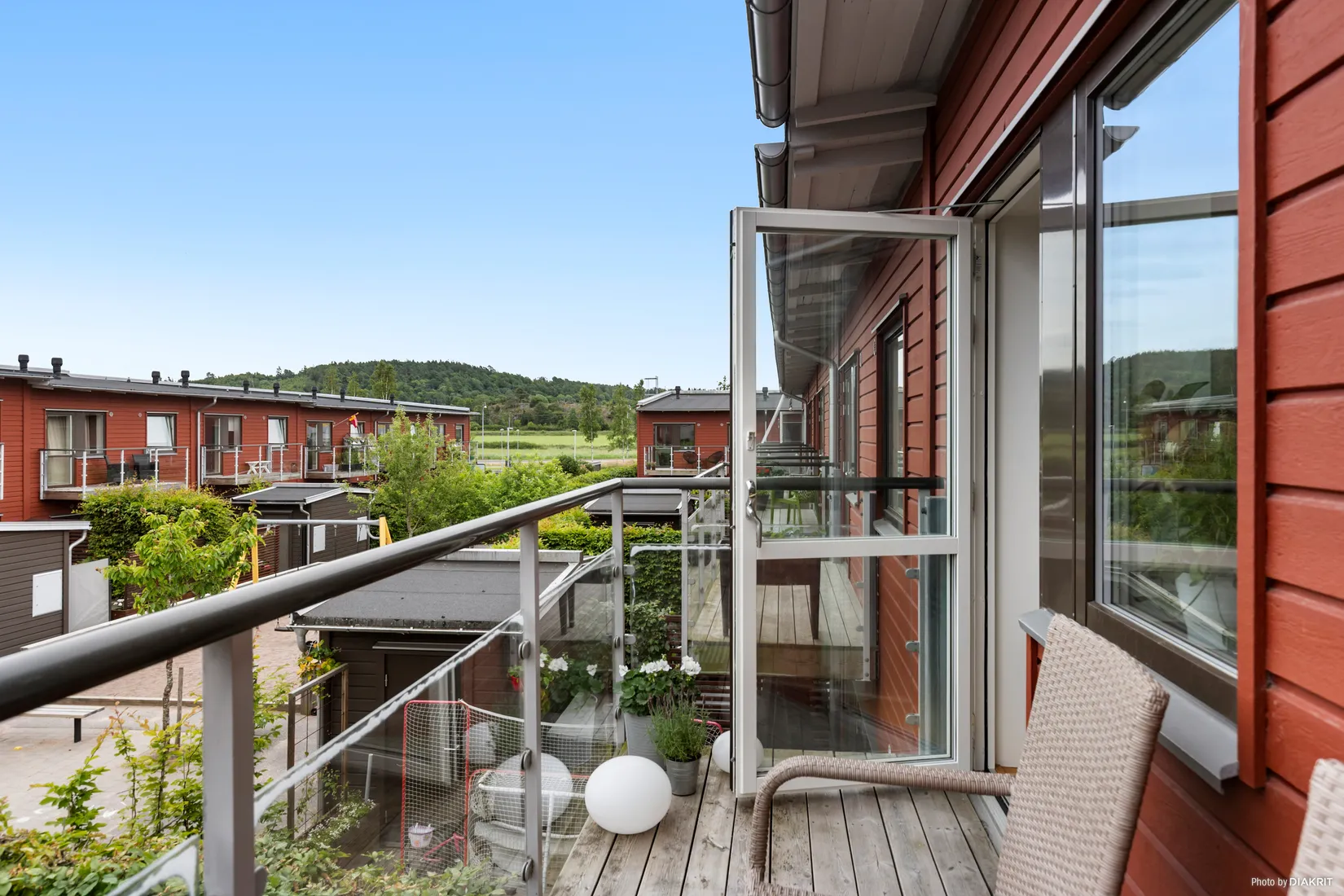 Radhus, Björkrisvägen 14, Björkris, Kungsbacka