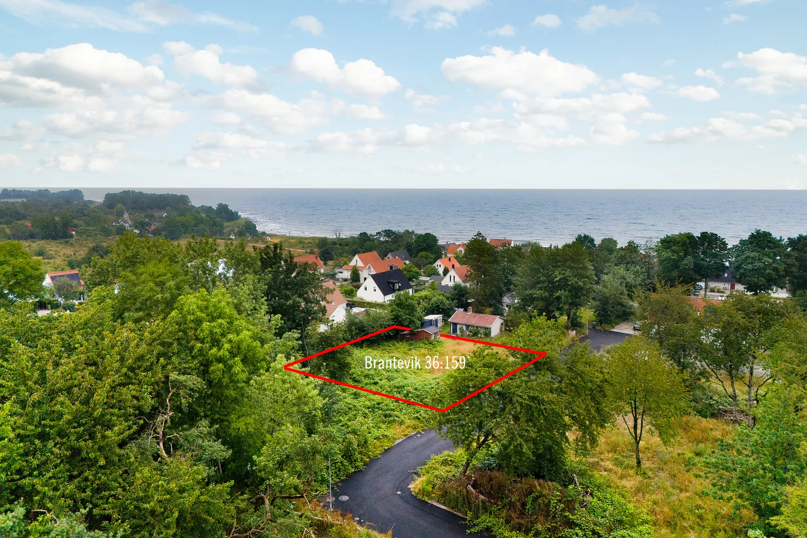 Tomt, Algstigen 10, Brantevik, Simrishamn