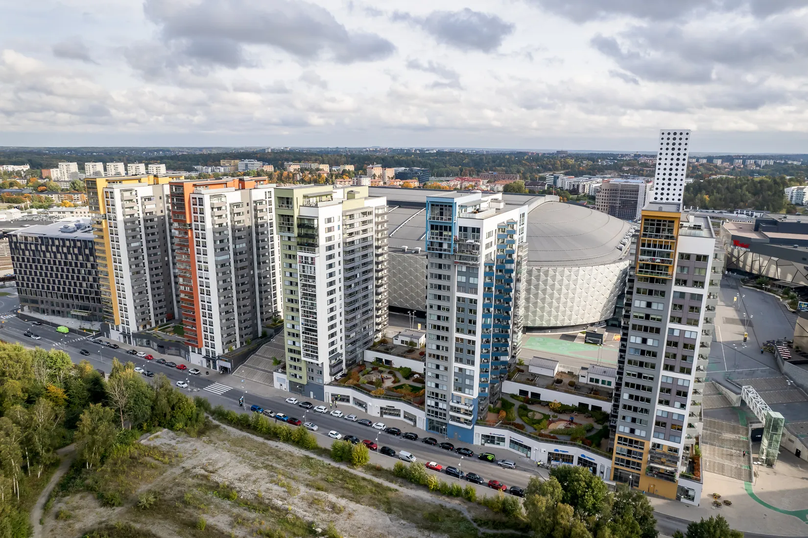 Bostadsrätt, Evenemangsgatan 34, vån 17, Arenastaden, Solna