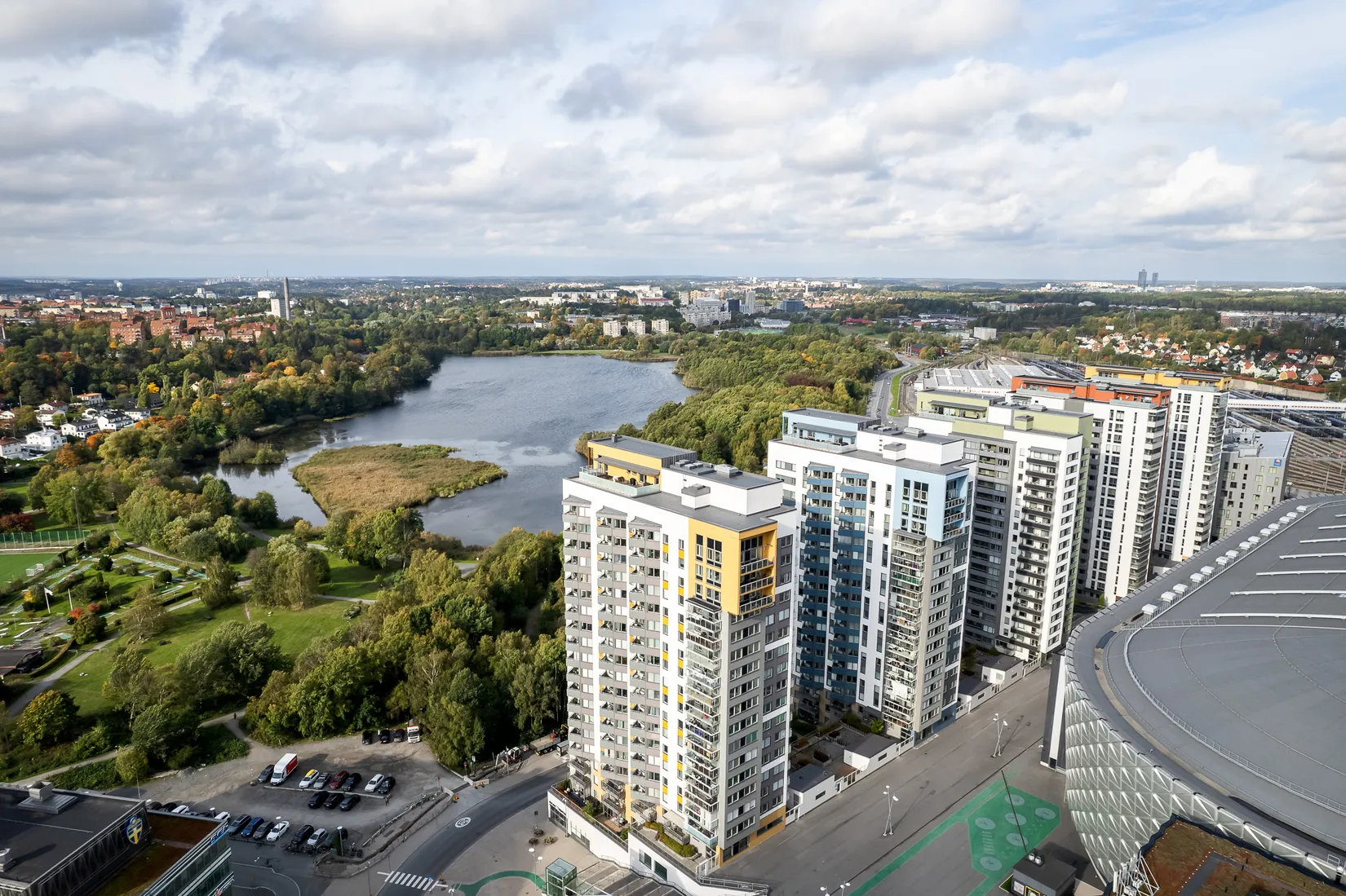Bostadsrätt, Evenemangsgatan 34, vån 17, Arenastaden, Solna