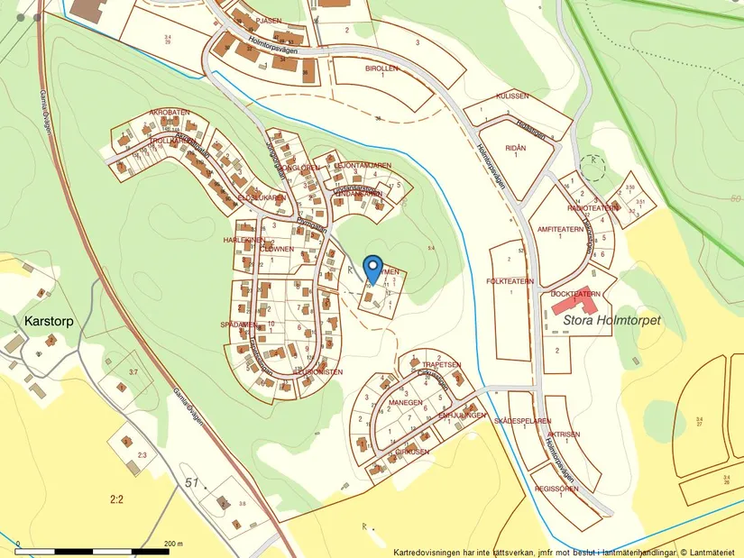 Tomt, Plymgatan 9, Björkalund, Norrköping