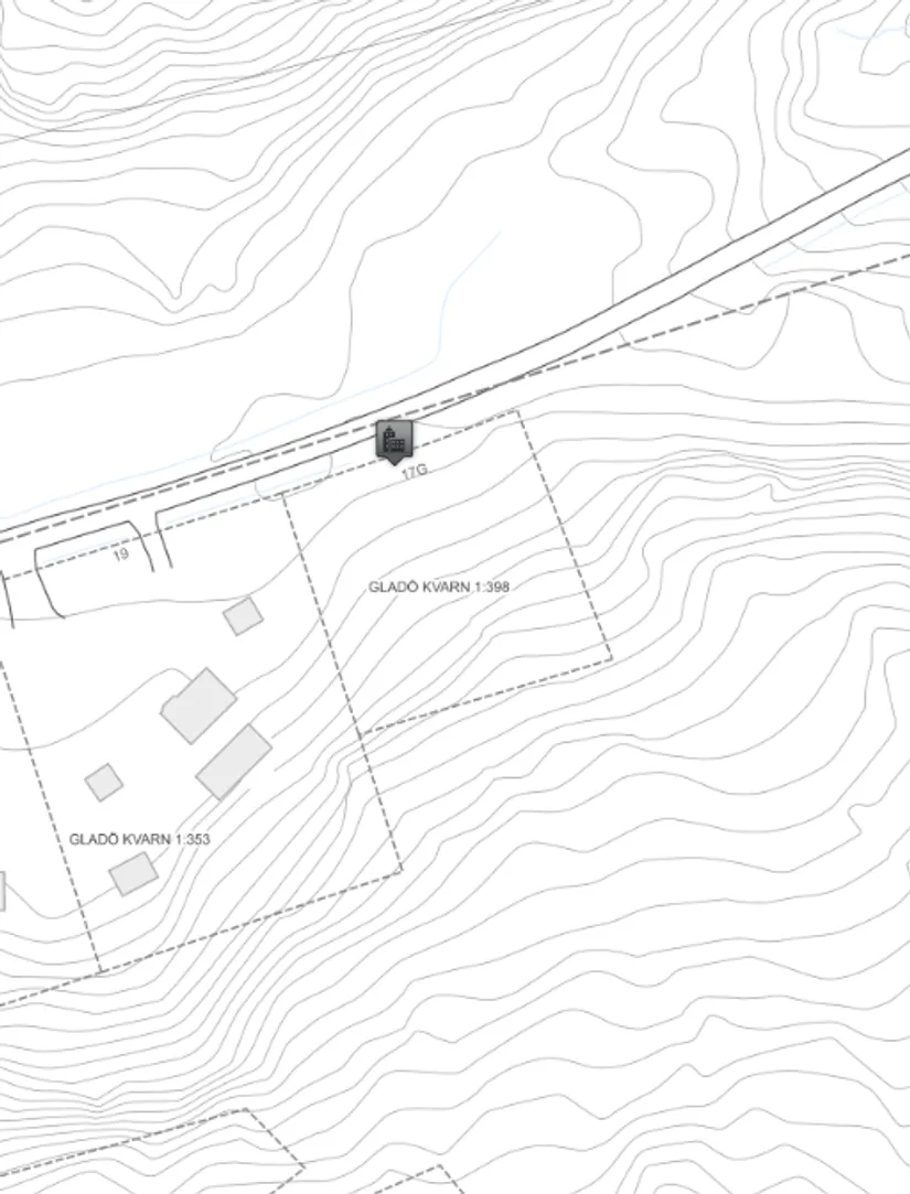 Tomt, Lidavägen 17G, Gladö Kvarn, Huddinge
