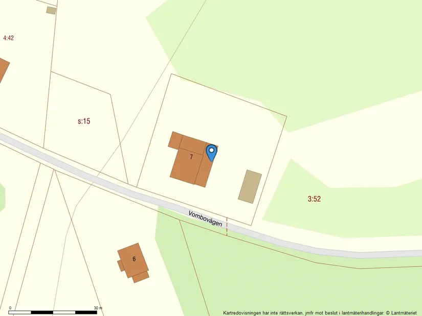Villa, Vombovägen 7, Lanna, Lekeberg