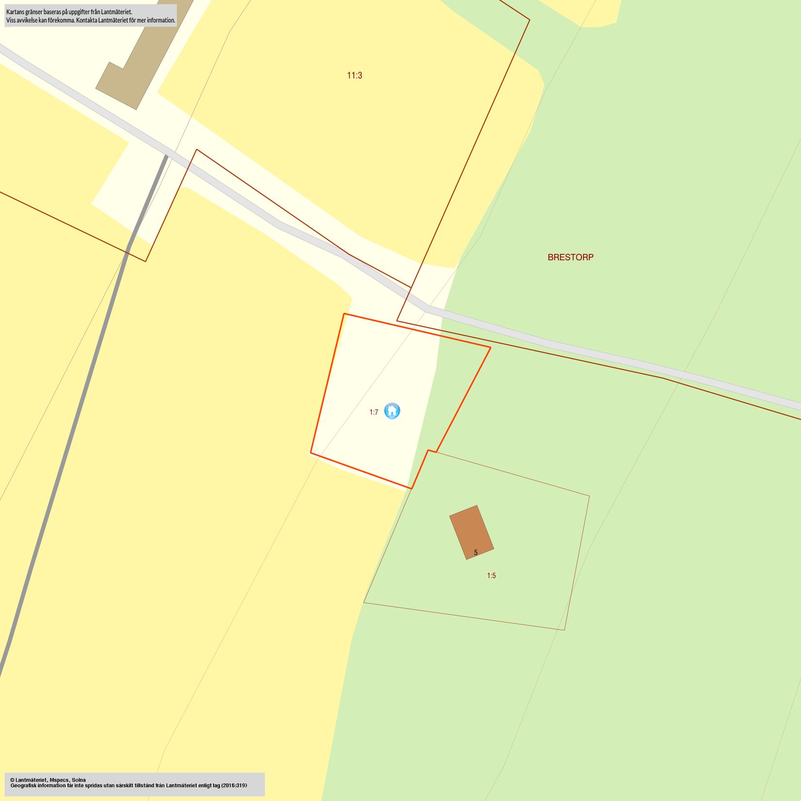 Övrigt, Säckesten 1:7, Broddetorp, Falköping