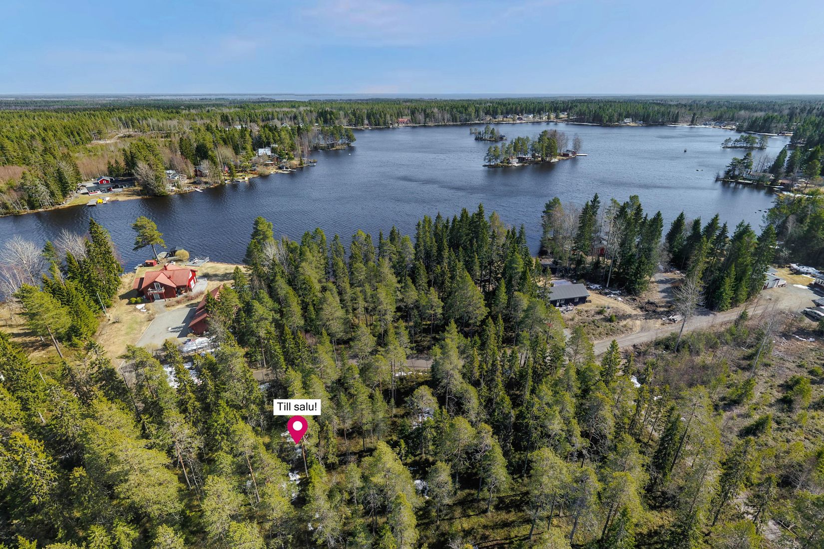 Tomt, Holmsjön 241, Holmsjön, Umeå