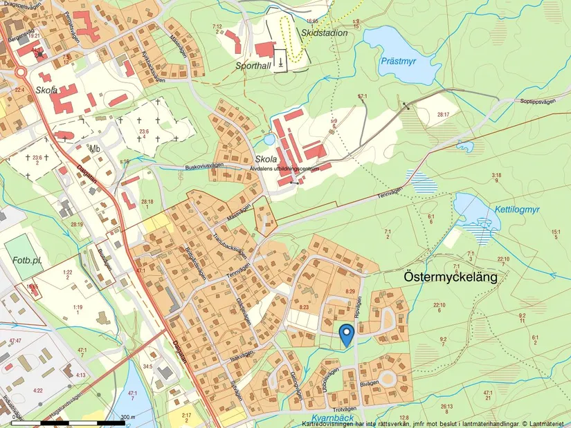 Tomt, Lundholmsvägen 1, Östermyckeläng, Älvdalen