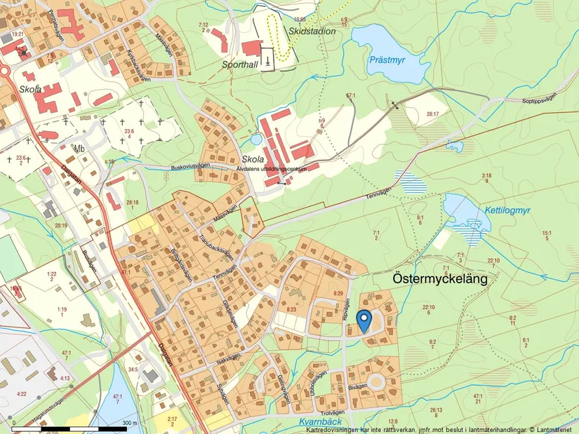 Tomt, Humlevägen 3, Östermyckeläng, Älvdalen