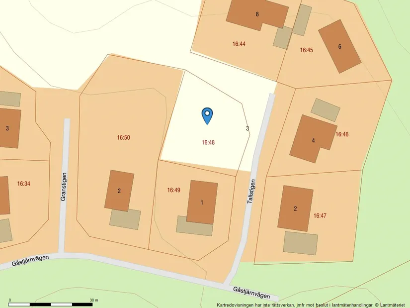 Tomt, Tallstigen 3, Centralt, Älvdalen