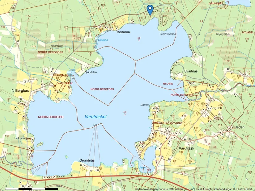 Tomt, Norra Bergfors 198, Varuträsk, Skellefteå