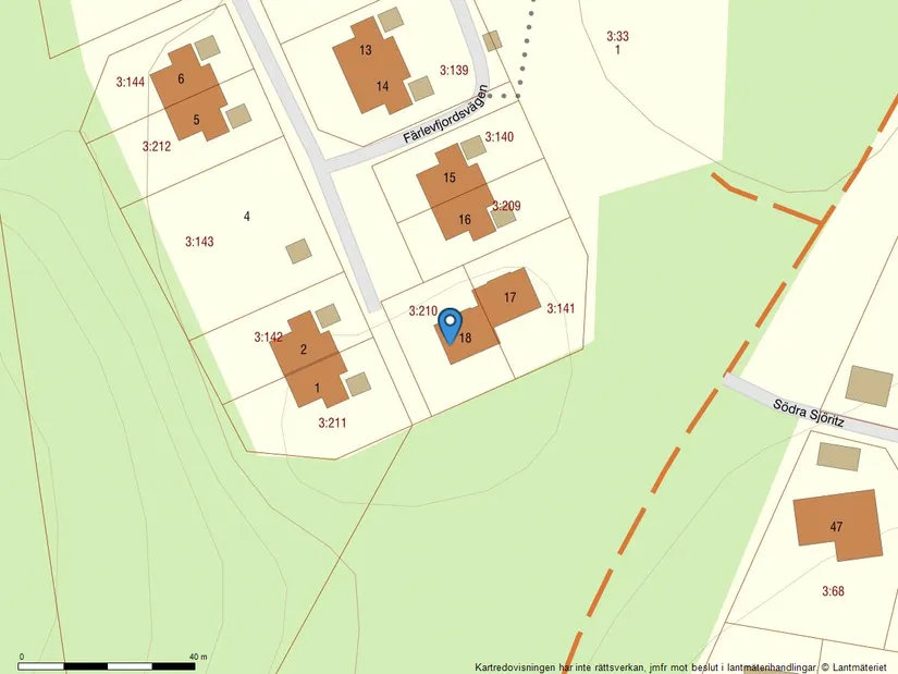 Villa, Radhus, Färlevfjordsvägen 18, Torreby, Munkedal