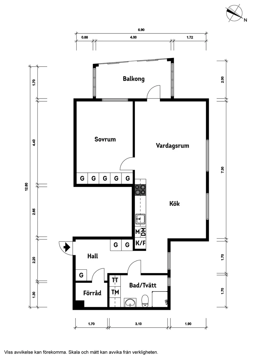 Bostadsrätt, Gamlestads Brygga 5, Gamlestaden, Göteborg
