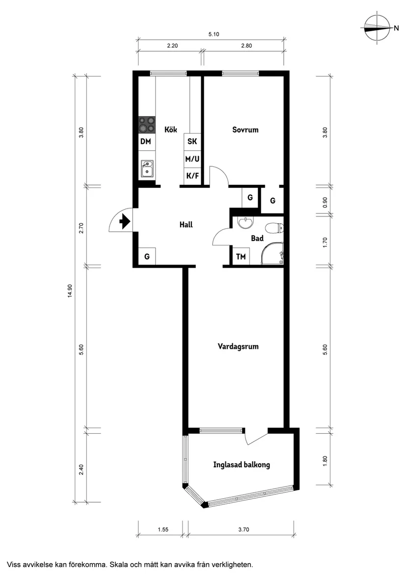 Bostadsrätt, Västerlånggatan 5C, Uddevalla