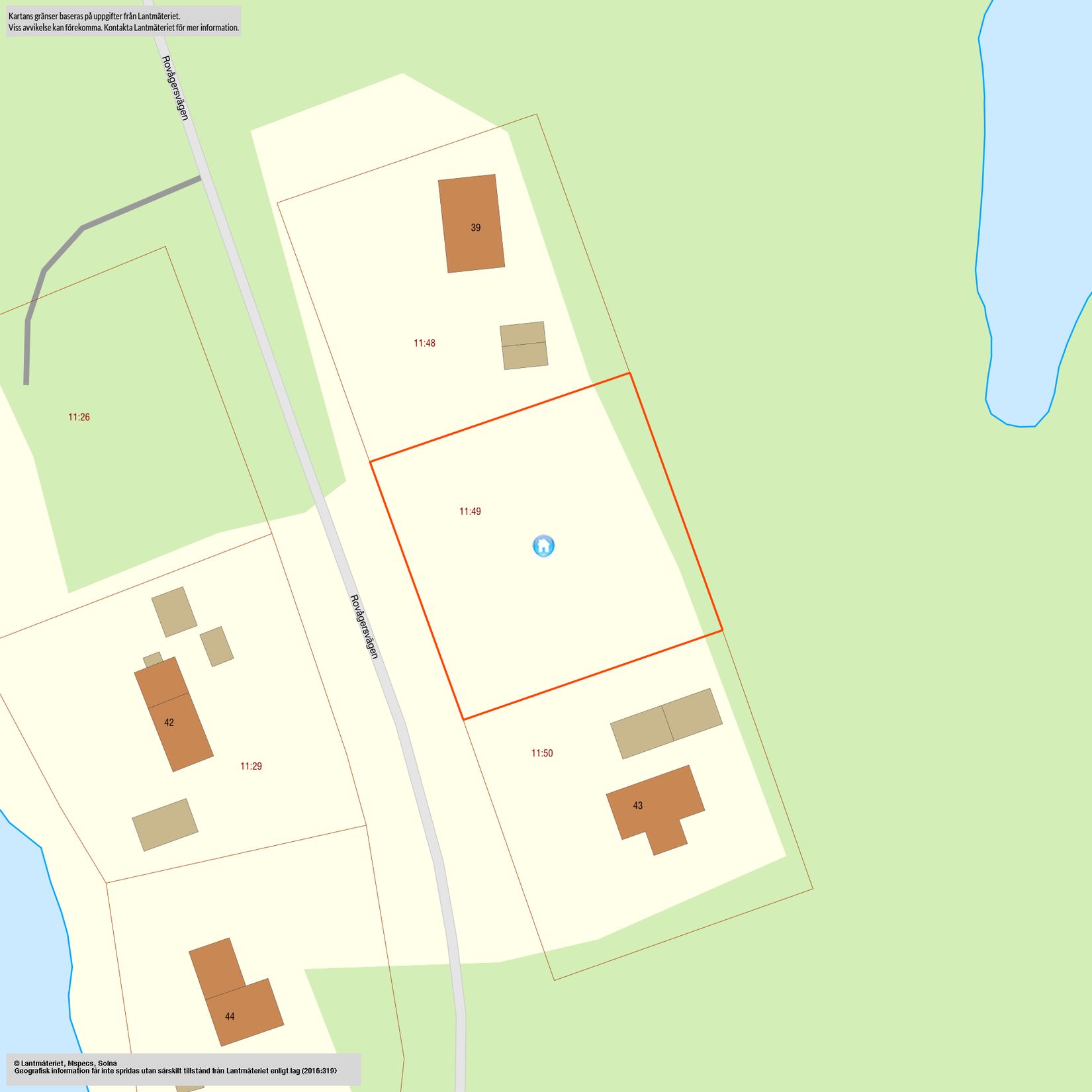 Tomt, Svartviken 41, Täfteå, Umeå