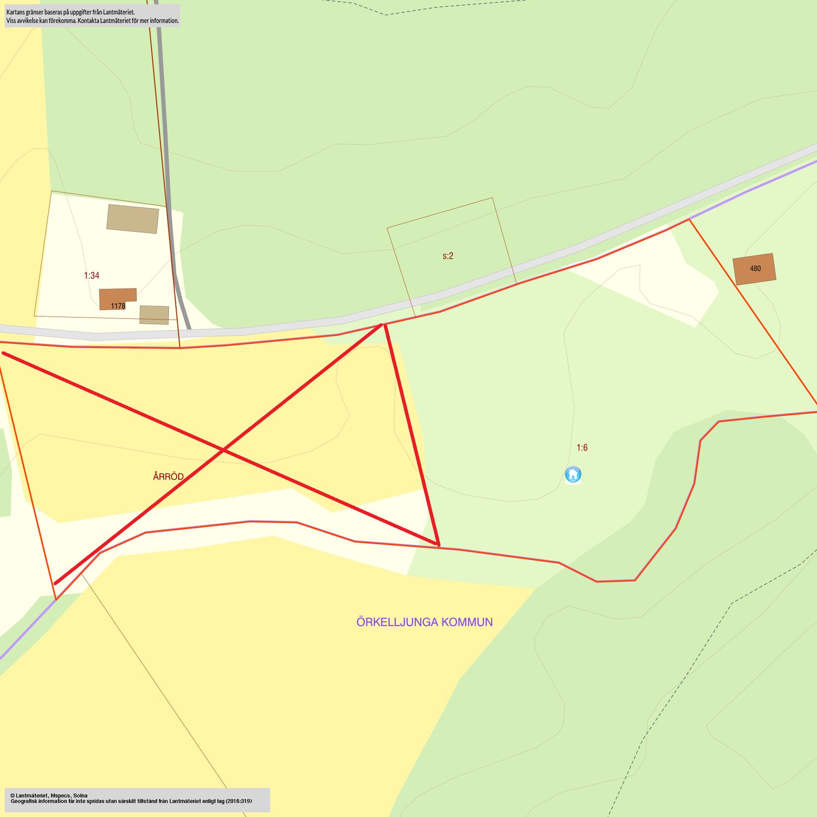 Gård/Skog, ÖRKELLJUNGA ÅRRÖD 1:6, Klippan