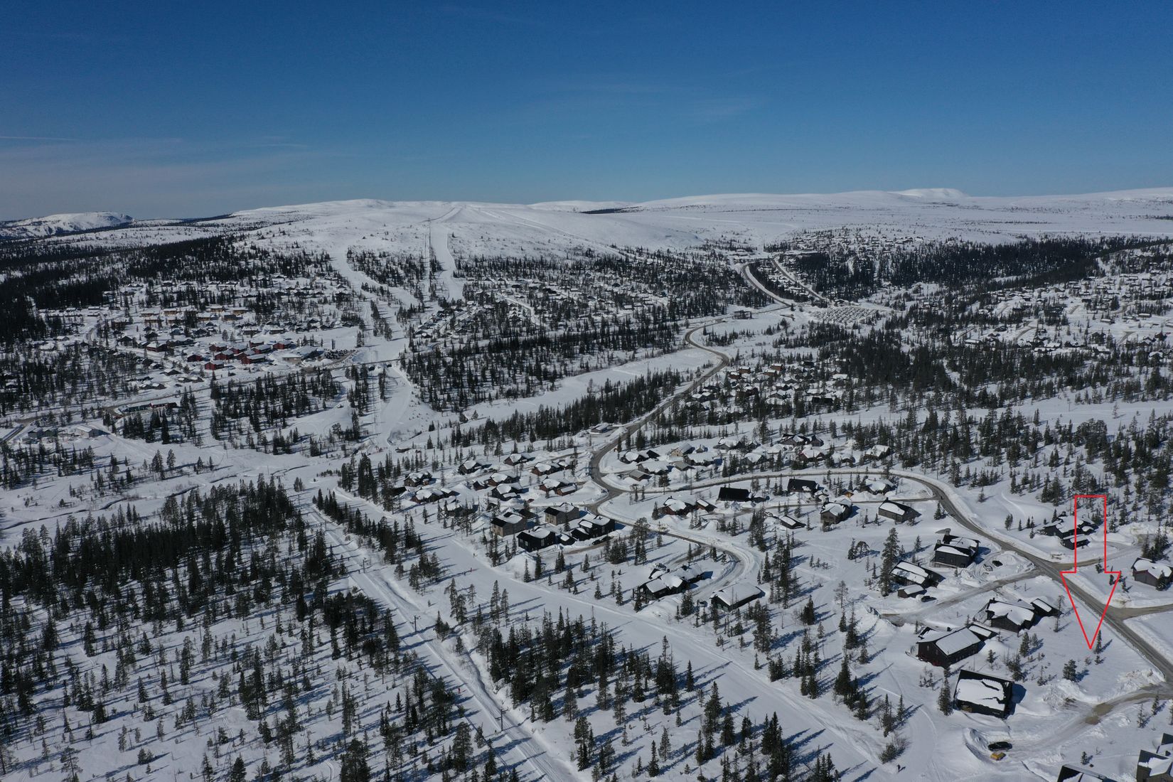 Tomt, Denebvägen 2, Solsidan, Storhogna, Berg