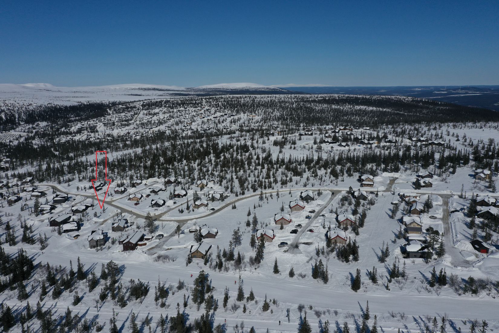 Tomt, Denebvägen 2, Solsidan, Storhogna, Berg