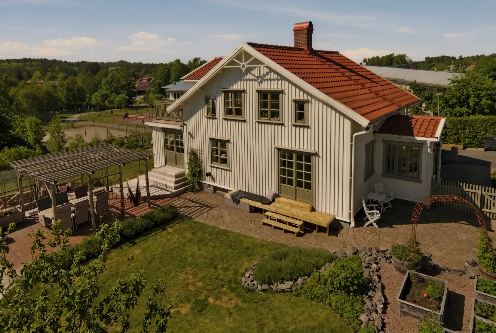 Villa, Gamla Härkeshultsv 20 Salmeredsbacken Anno 1896, Landvetter, Härryda