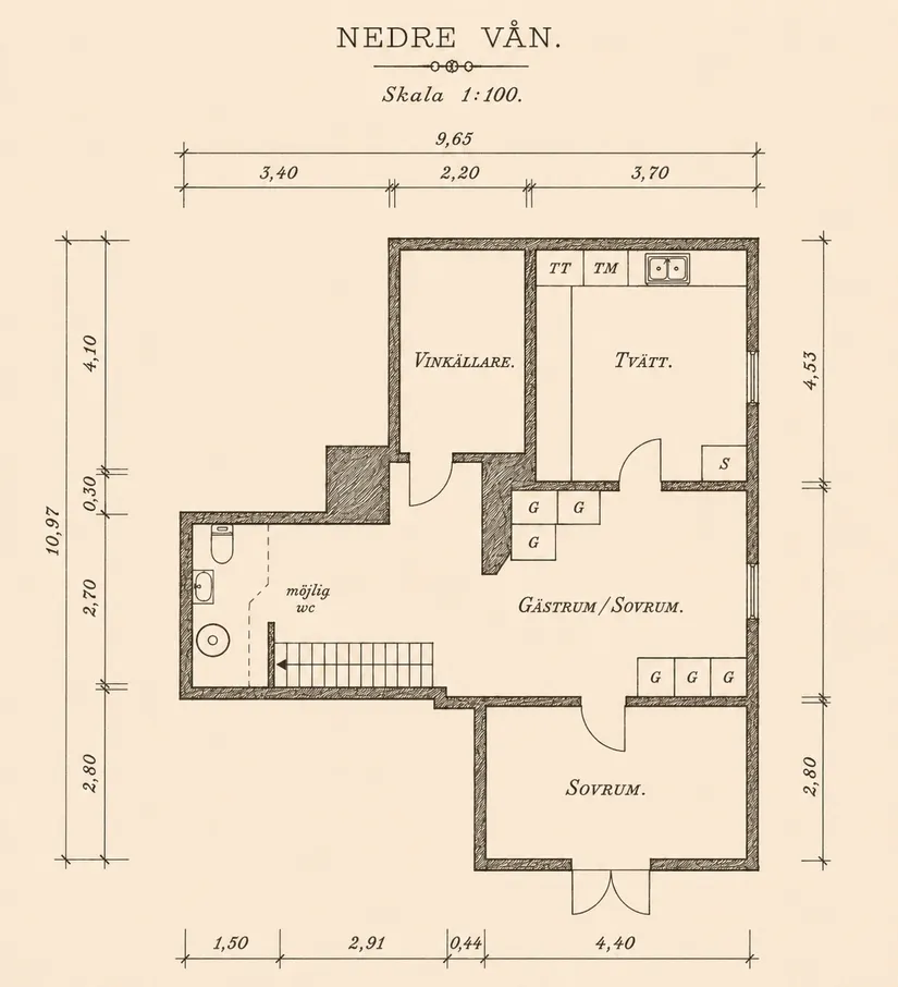 Villa, Gamla Härkeshultsv 20 Salmeredsbacken Anno 1896, Landvetter, Härryda