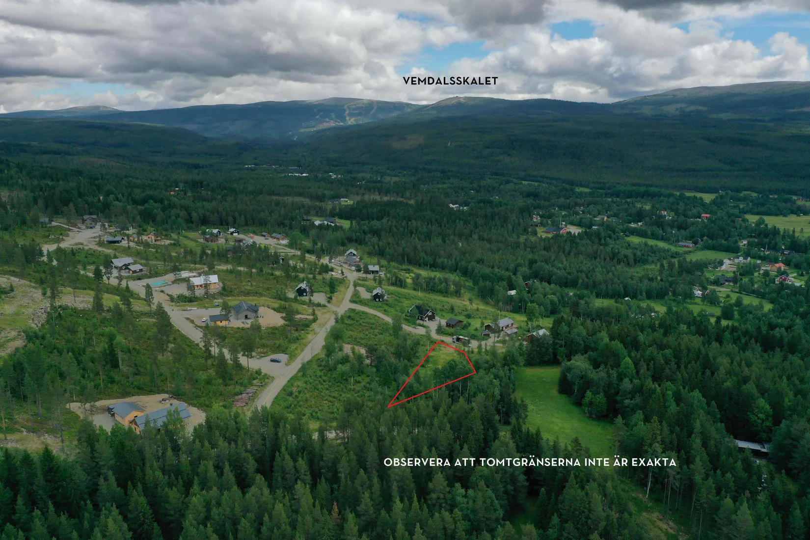 Tomt, Högåsvägen 8, Härjedalen