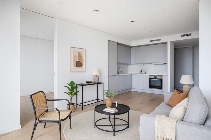 Bostadsrätt, Karlatornet (Lodjursstråket 1) vån 18, Sannegårdshamnen, Lindholmen, Göteborg, Göteborg