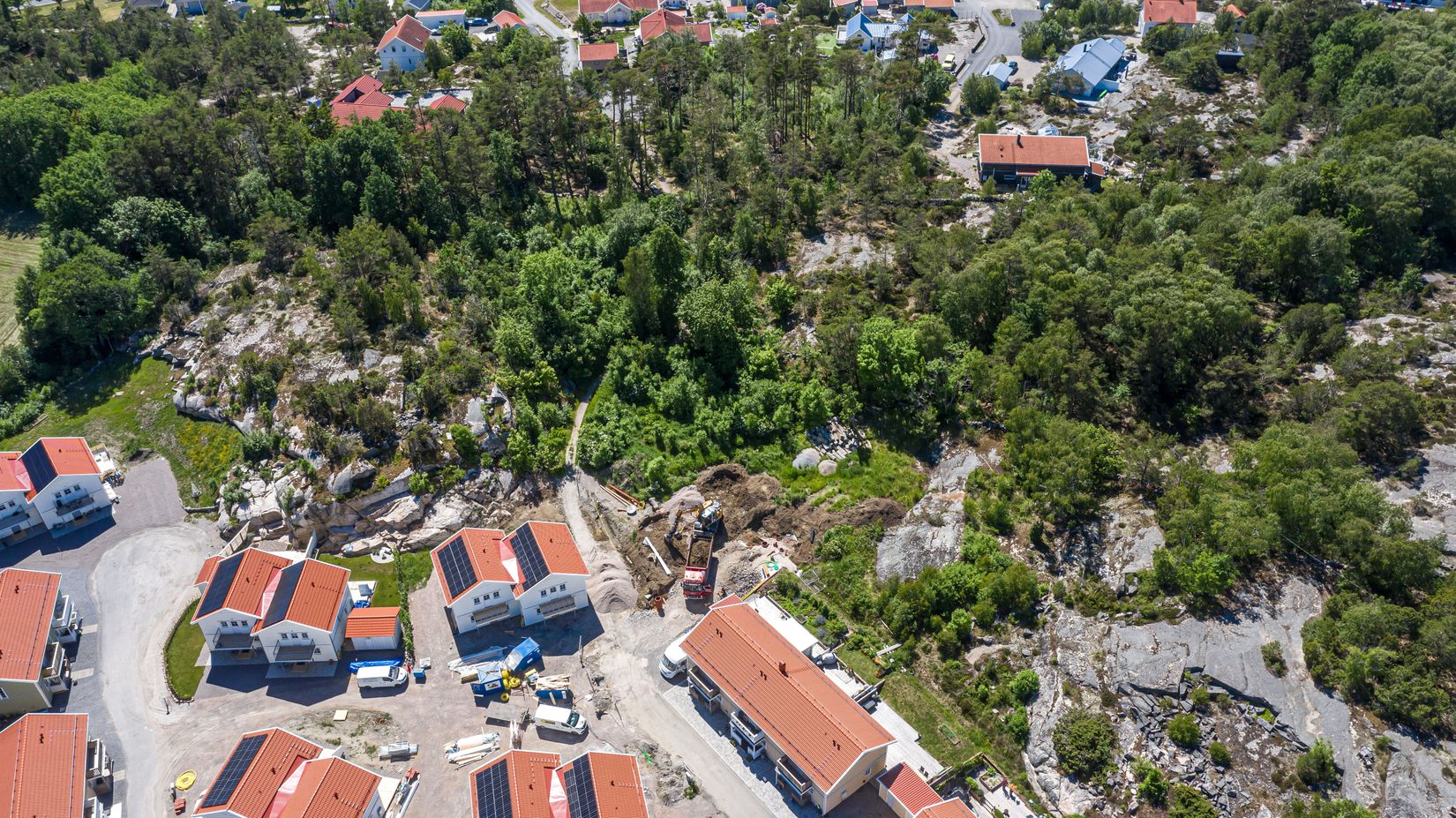 Villa, Radhus, Ulmekärrsgården 30, Grebbestad, Tanum