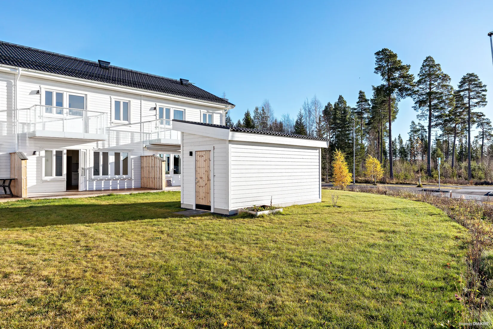 Radhus, Lövsångarvägen 1B, Sånghusvallen, Krokom