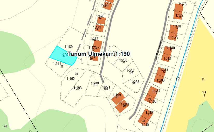 Villa, Radhus, Ulmekärrsgården 26, Grebbestad, Tanum