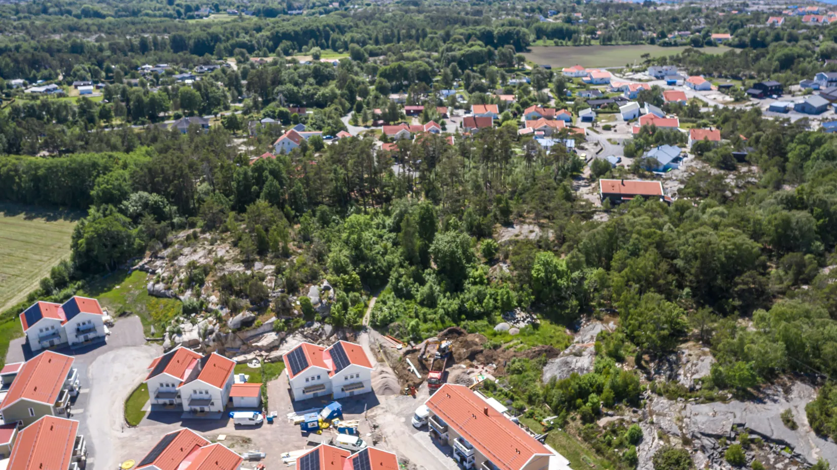 Villa, Radhus, Ulmekärrsgården 26, Grebbestad, Tanum