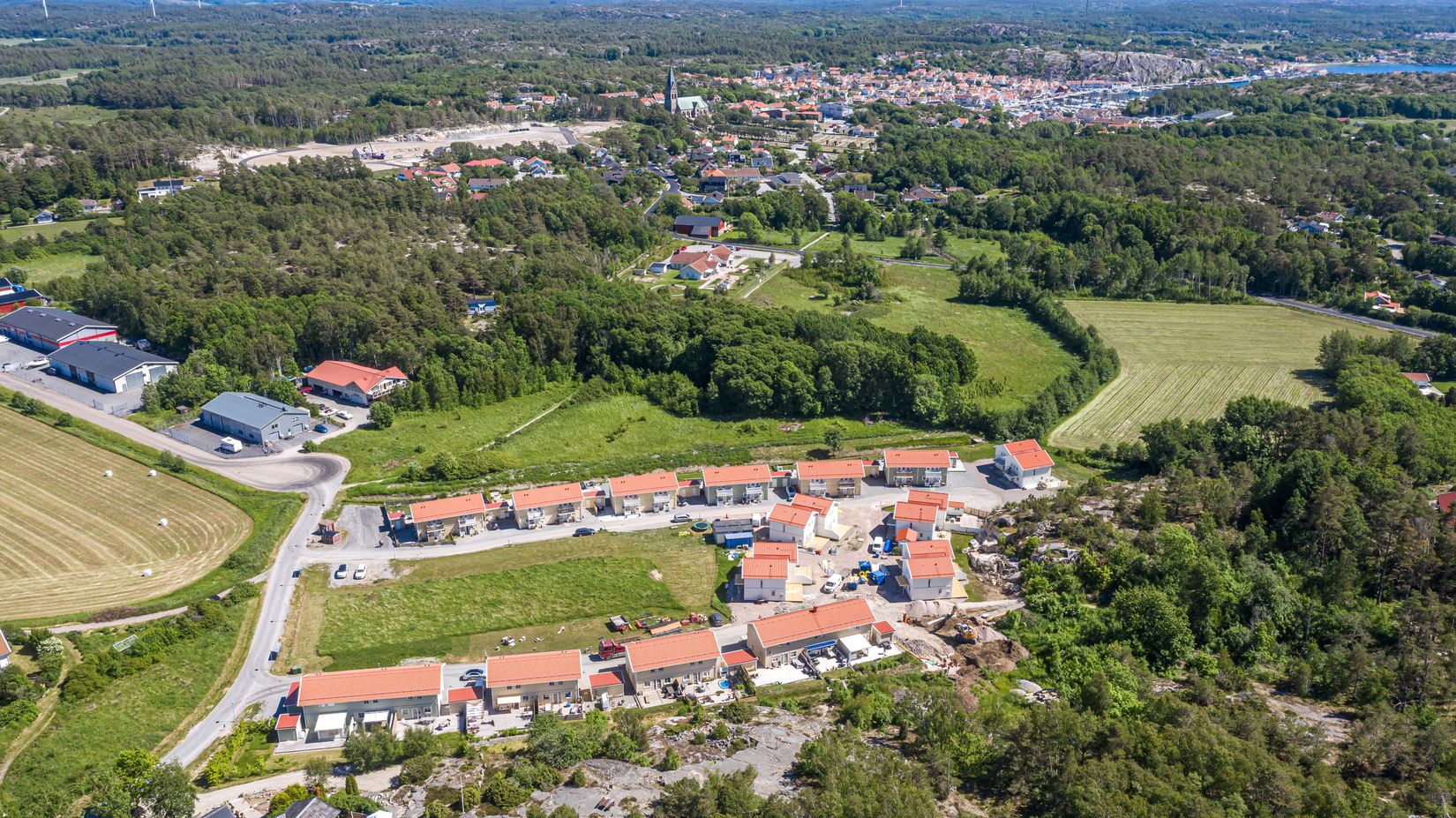 Villa, Radhus, Ulmekärrsgården 26, Grebbestad, Tanum