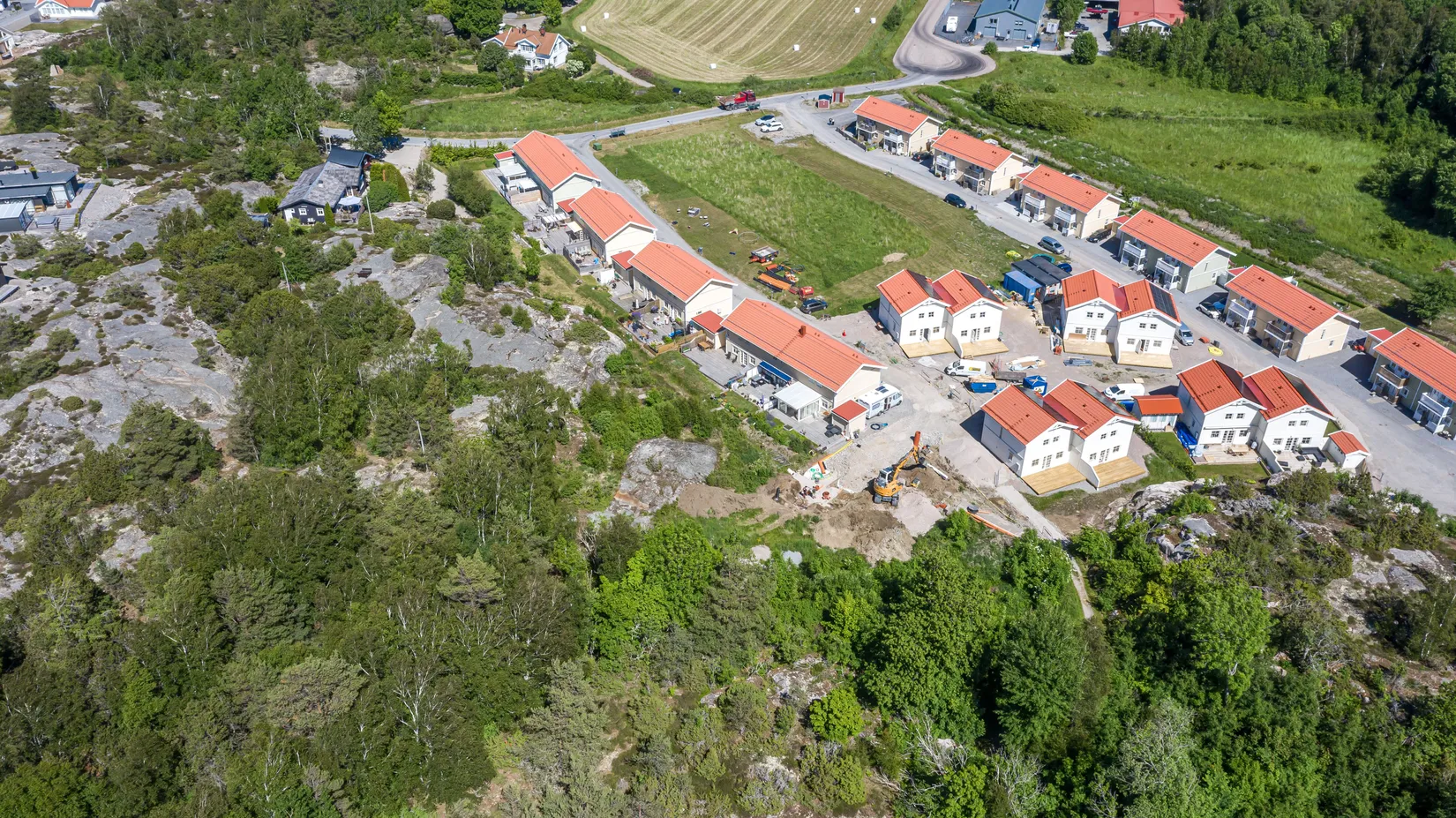 Villa, Radhus, Ulmekärrsgården 26, Grebbestad, Tanum