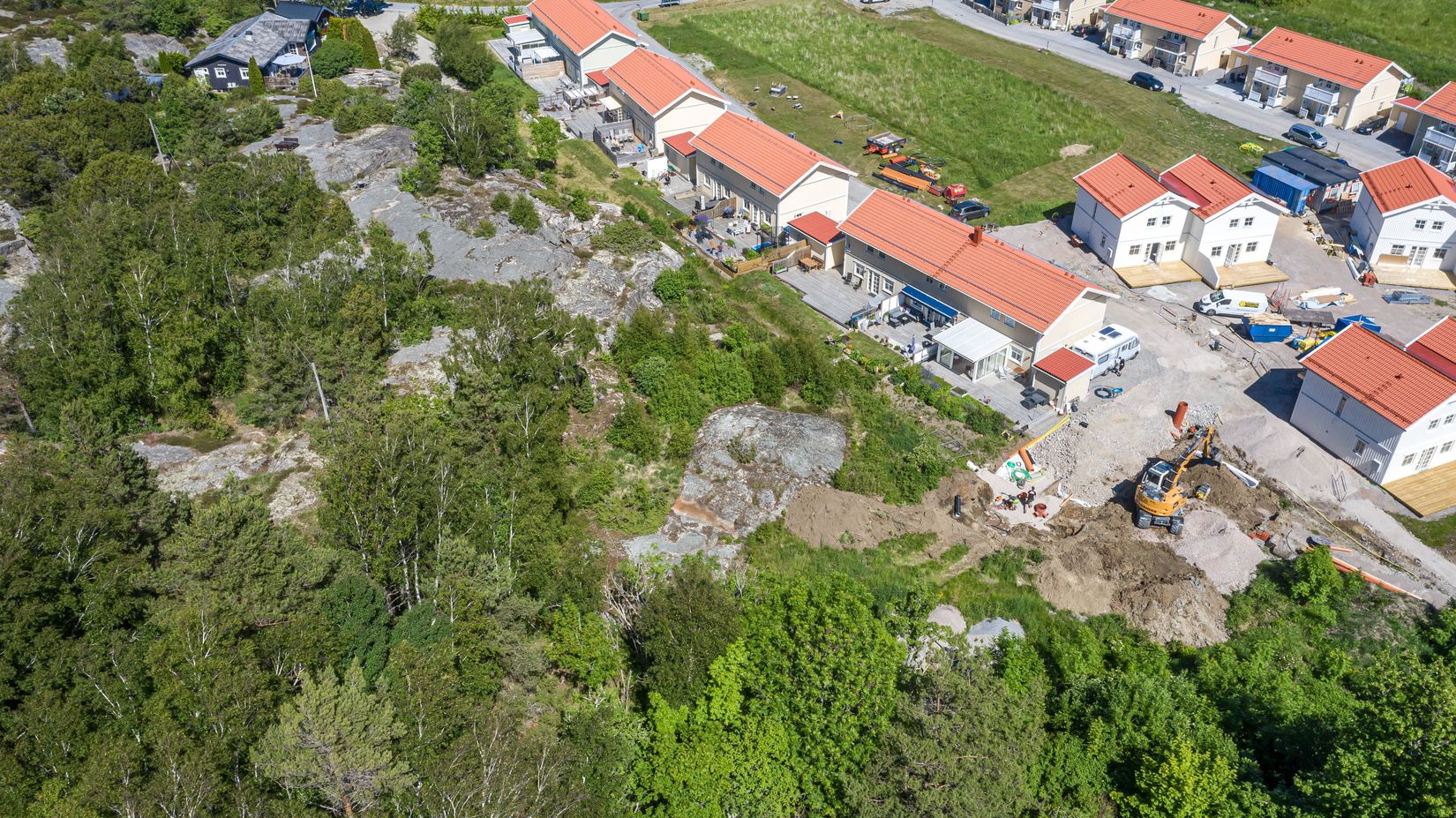 Villa, Radhus, Ulmekärrsgården 26, Grebbestad, Tanum