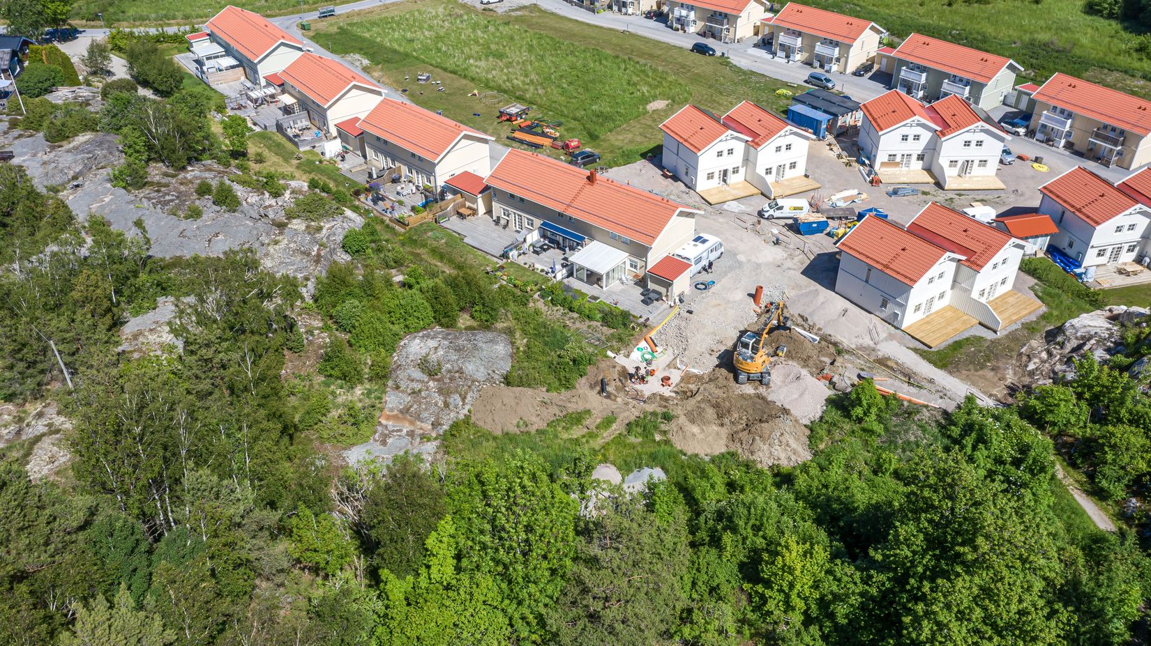 Villa, Radhus, Ulmekärrsgården 26, Grebbestad, Tanum