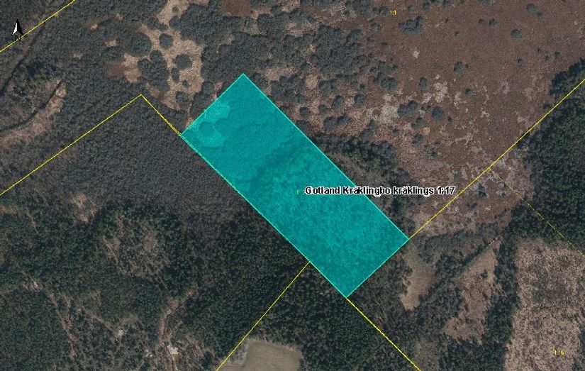 Gård/Skog, Kräklingbo Nygårds 142, Kräklingbo, Gotland