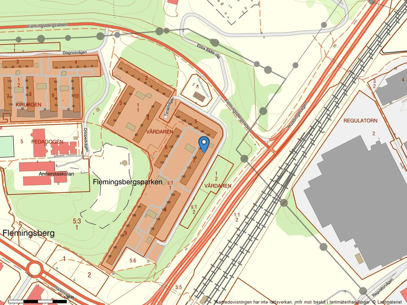 Bostadsrätt, Terapivägen 14A, 2tr FAST PRIS!, Flemingsberg, Huddinge
