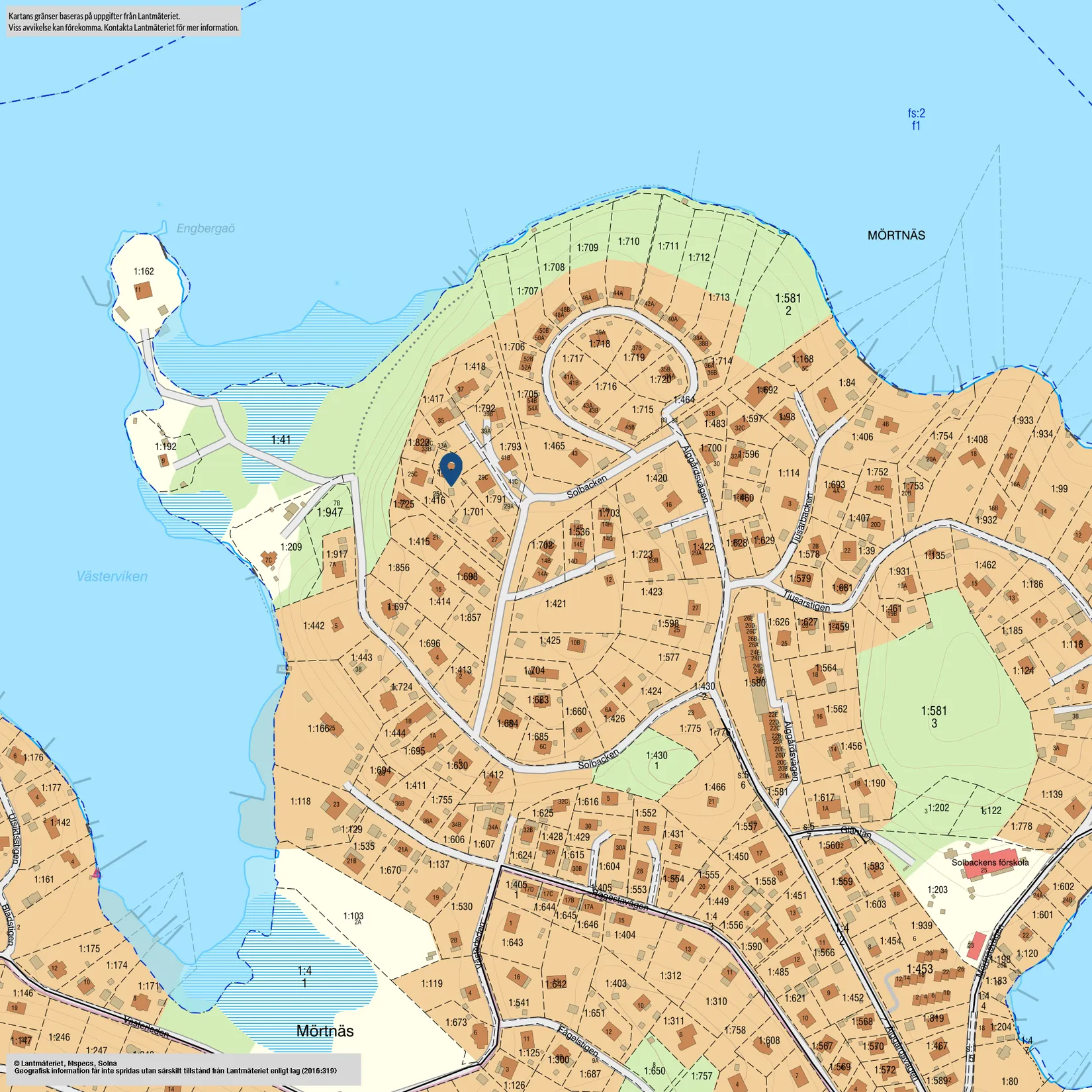 Bostadsrätt, Solbacken 31C, Mörtnäs, Värmdö