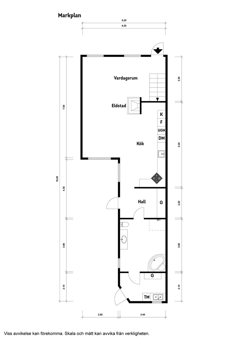 Villa, Radhus, Vagnmansgatan 14, Kvarntorget/Landskrona, Landskrona