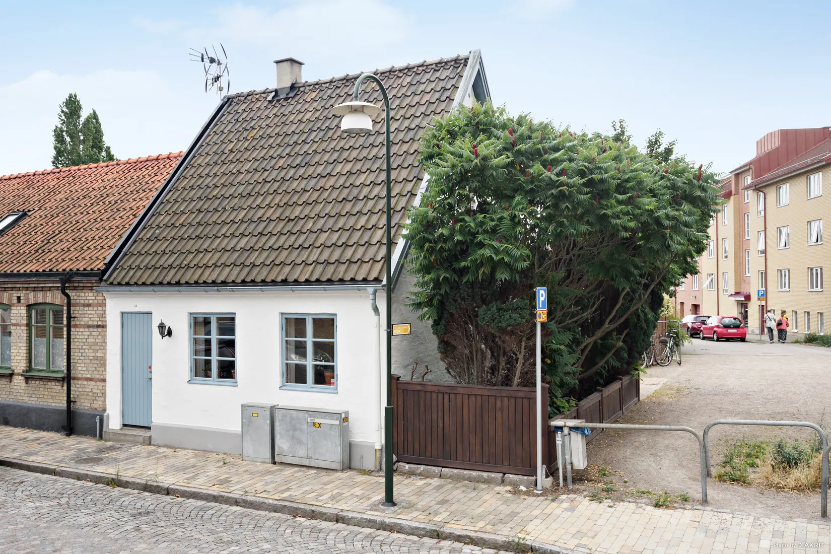 Villa, Radhus, Vagnmansgatan 14, Kvarntorget/Landskrona, Landskrona
