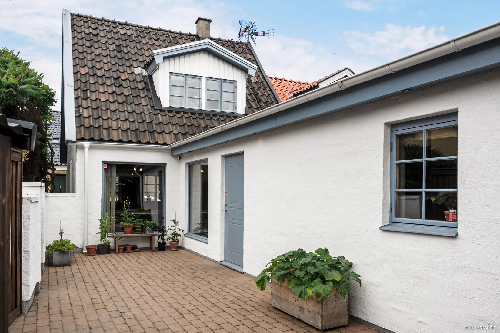 Villa, Radhus, Vagnmansgatan 14, Kvarntorget/Landskrona, Landskrona
