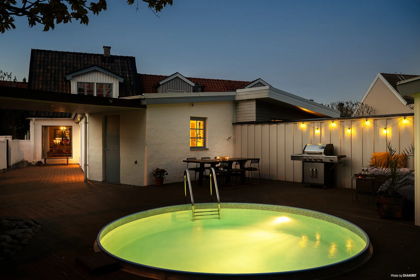 Villa, Radhus, Vagnmansgatan 14, Kvarntorget/Landskrona, Landskrona