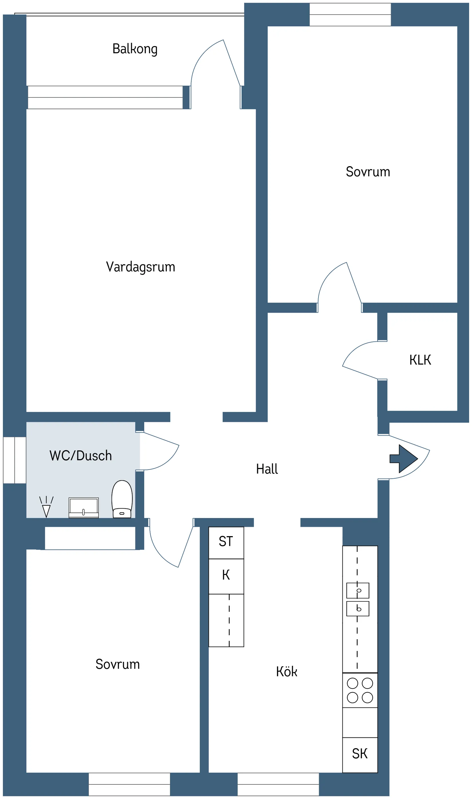 Bostadsrätt, Gröna vägen 32A, Annero, Skövde