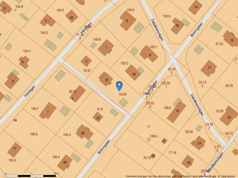 Villa, Bohmgatan 22, Lerdal, Rättvik