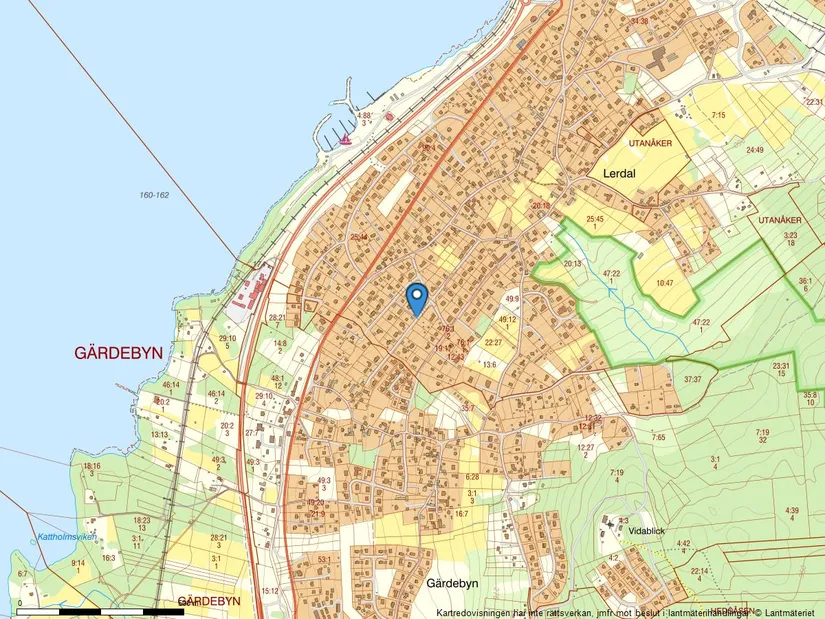 Villa, Bohmgatan 22, Lerdal, Rättvik