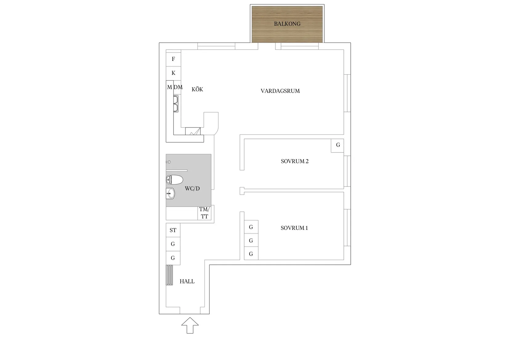 Bostadsrätt, Kvillegatan 3, Centrala Hisingen, Göteborg